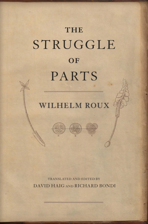 Cover image for book The Struggle of Parts