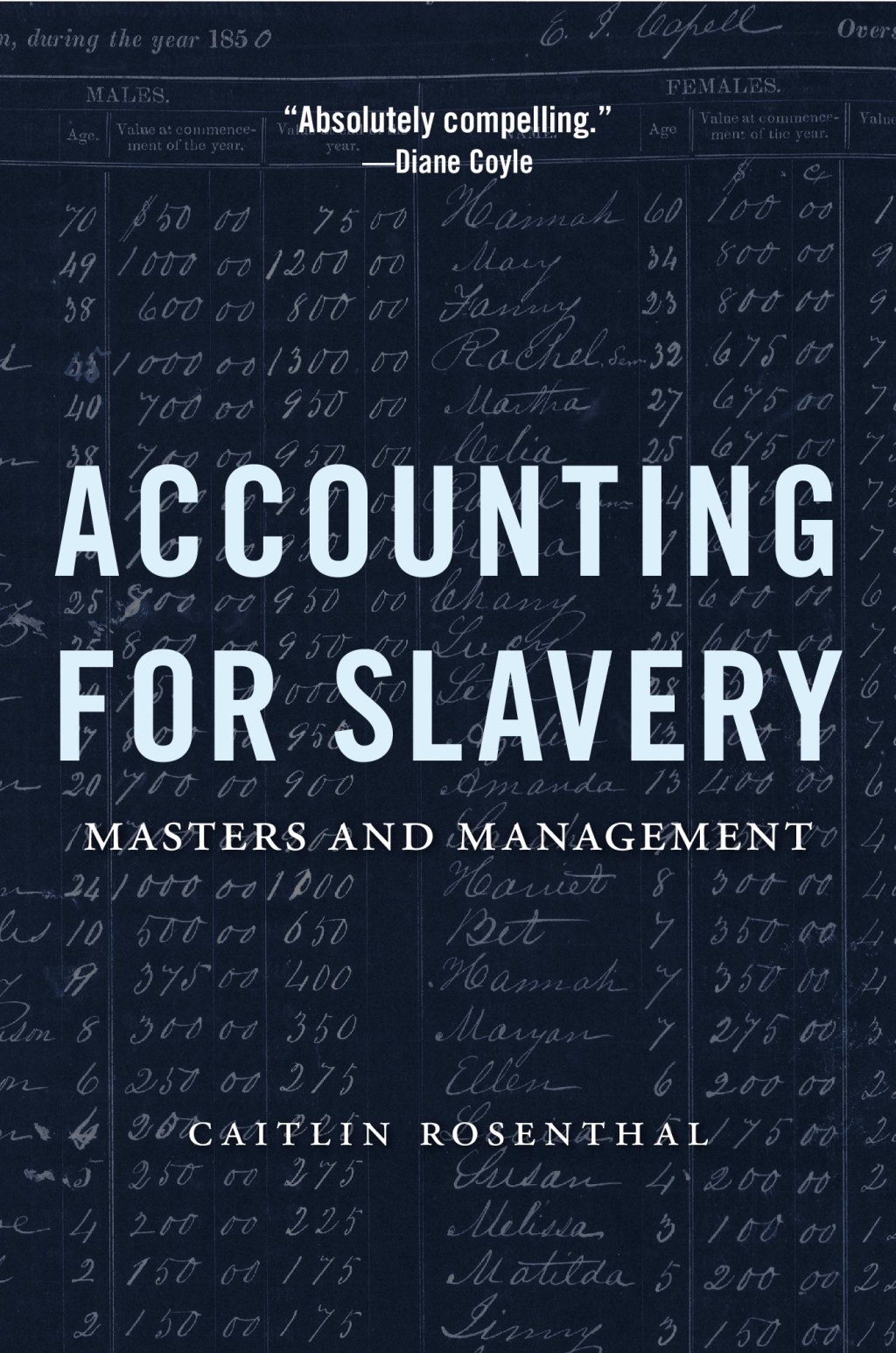 Reflowable Accounting for Slavery; $38.00