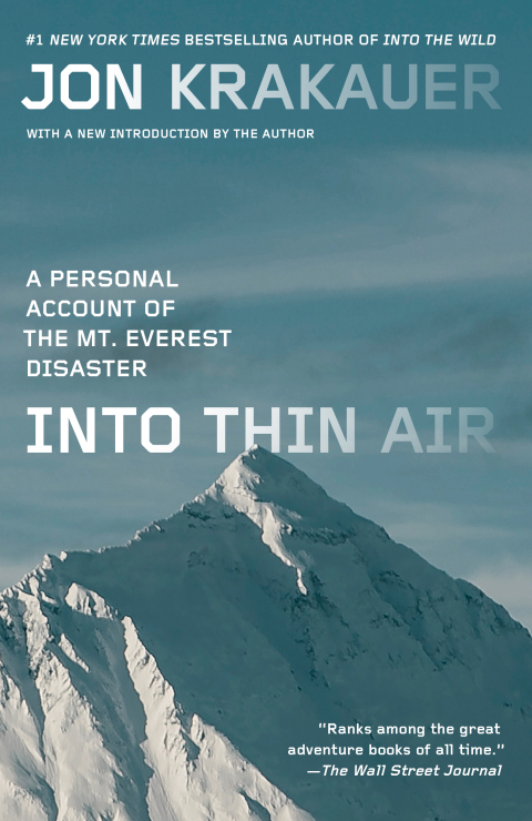 Cover image for book Into Thin Air