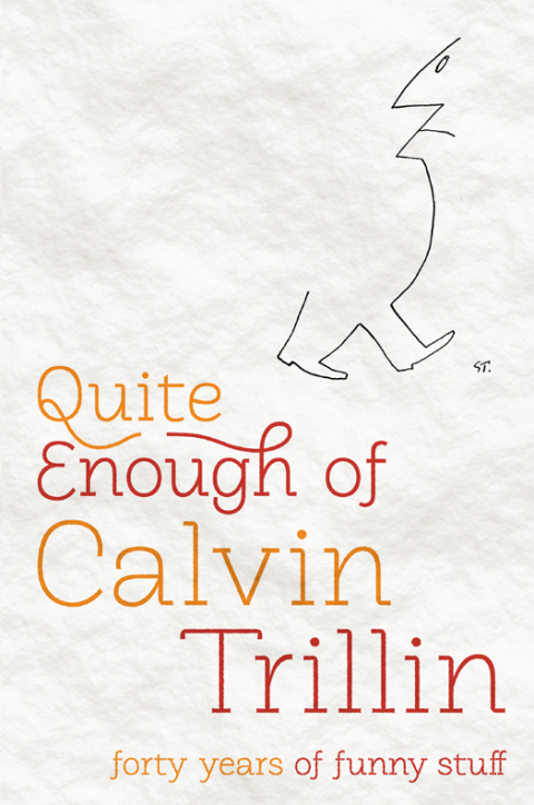 Cover image for book Quite Enough of Calvin Trillin