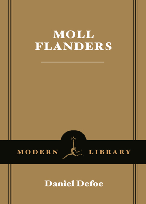 Cover image for book Moll Flanders