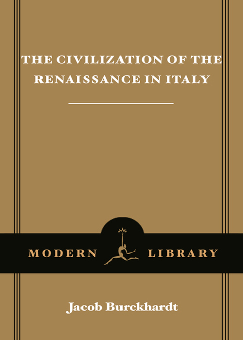Cover image for book The Civilization of the Renaissance in Italy