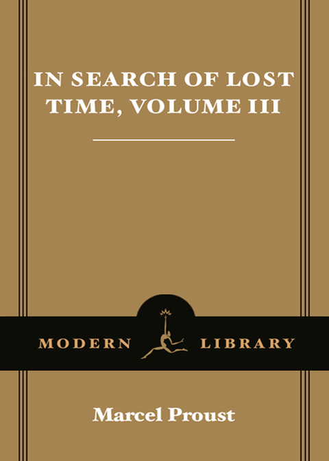 Cover image for book In Search of Lost Time, Volume III