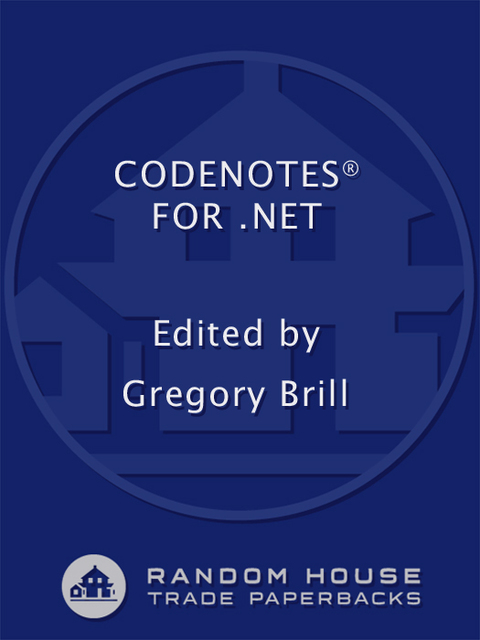 Cover image for book CodeNotes for .NET