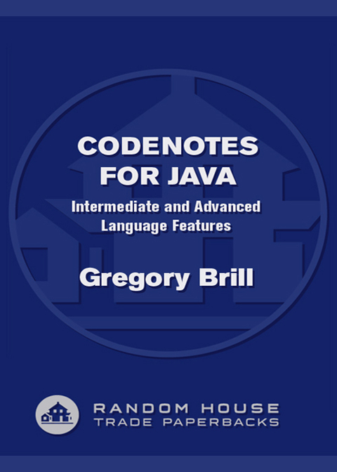 Cover image for book CodeNotes for Java