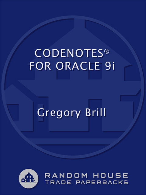 Cover image for book CodeNotes for Oracle 9i