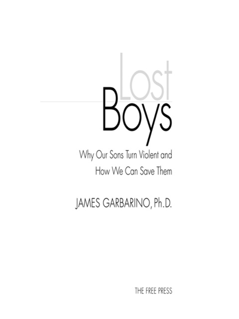 Cover image for book Lost Boys