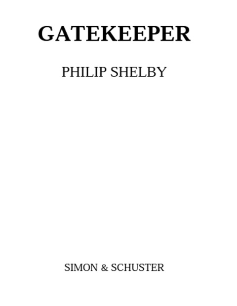 Cover image for book Gatekeeper