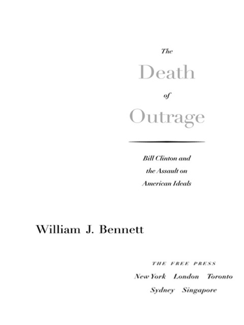 Cover image for book The Death of Outrage