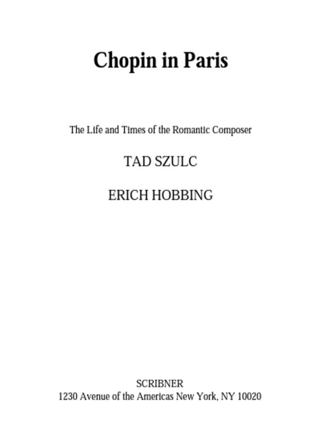 Cover image for book Chopin in Paris