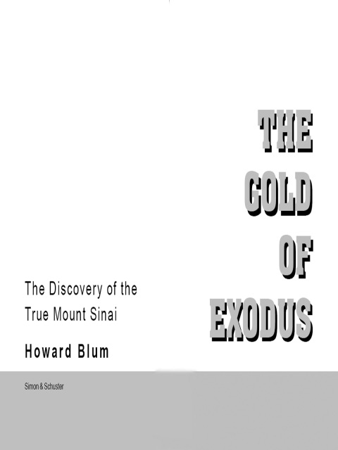 Cover image for book The Gold of Exodus