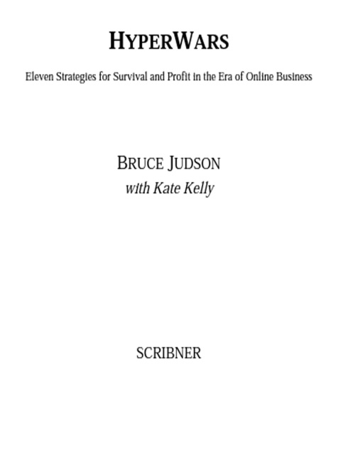 Cover image for book Hyperwars