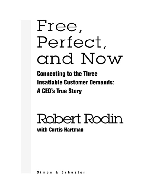 Cover image for book Free, Perfect, and Now