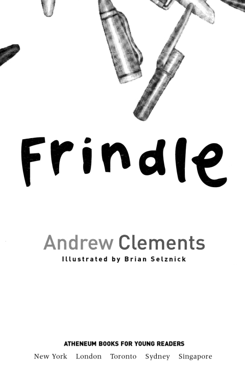 Cover image for book Frindle
