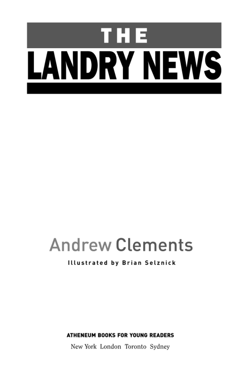 Cover image for book The Landry News