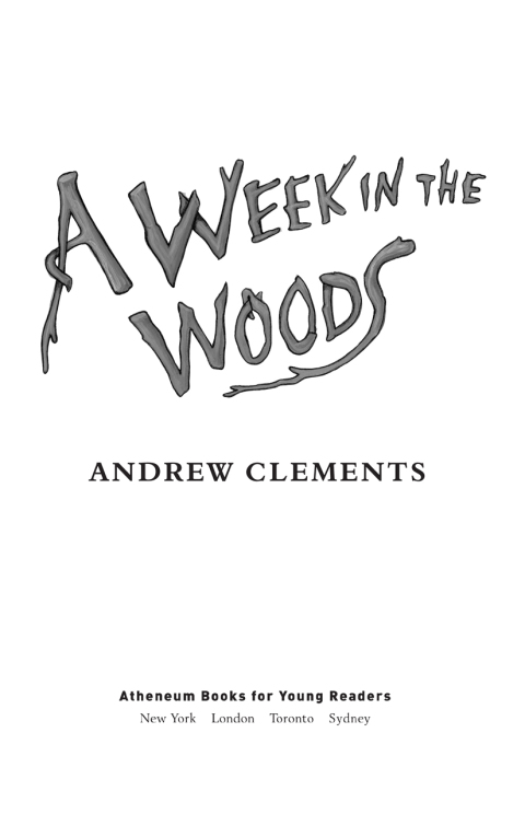Cover image for book A Week in the Woods