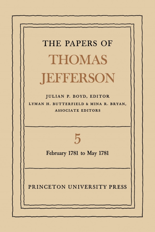 The Papers of Thomas Jefferson, Volume 5