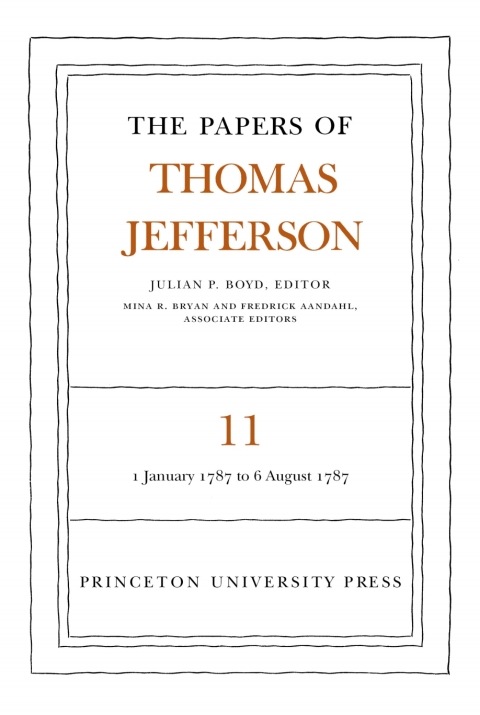 Cover image for book The Papers of Thomas Jefferson, Volume 11