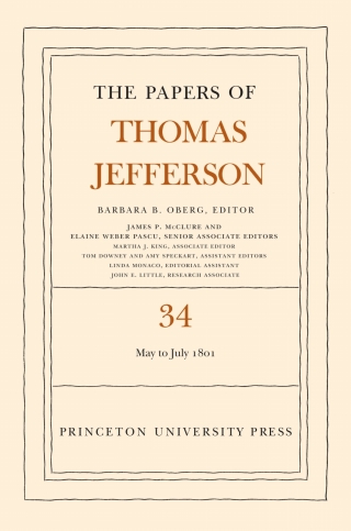 The Papers of Thomas Jefferson, Volume 34