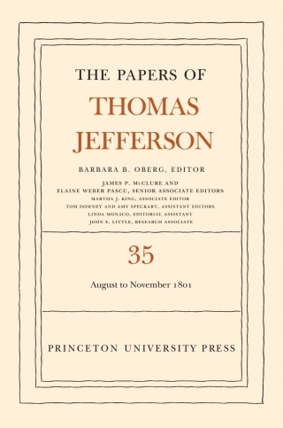 The Papers of Thomas Jefferson, Volume 35