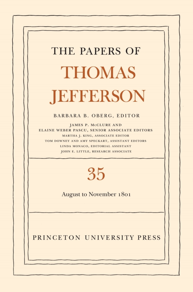 The Papers of Thomas Jefferson, Volume 35