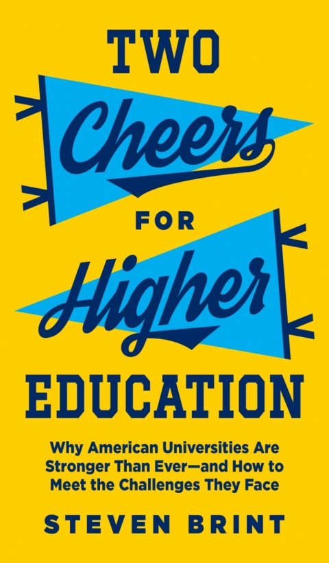 Cover image for book Two Cheers for Higher Education