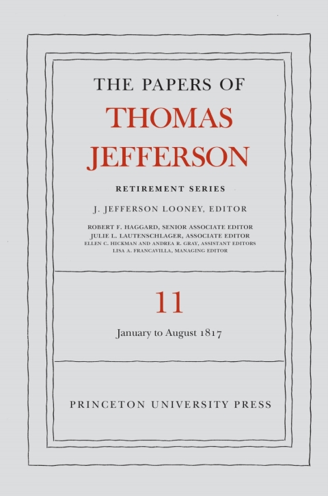 Cover image for book The Papers of Thomas Jefferson: Retirement Series, Volume 11