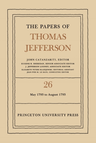 The Papers of Thomas Jefferson, Volume 26