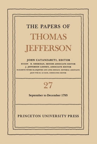 The Papers of Thomas Jefferson, Volume 27