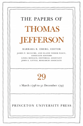The Papers of Thomas Jefferson, Volume 29