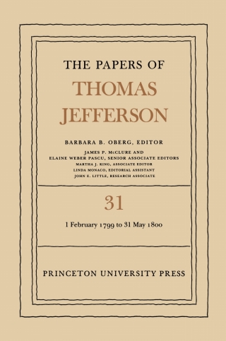 The Papers of Thomas Jefferson, Volume 31