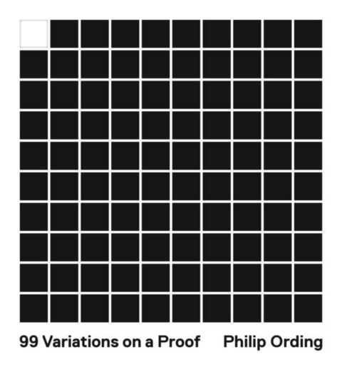 Cover image for book 99 Variations on a Proof