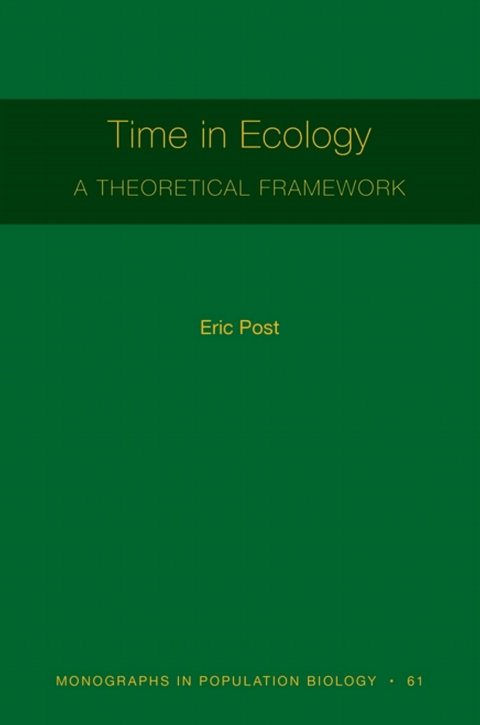 Cover image for book Time in Ecology
