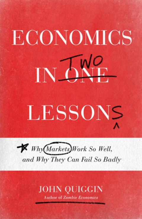 Cover image for book Economics in Two Lessons