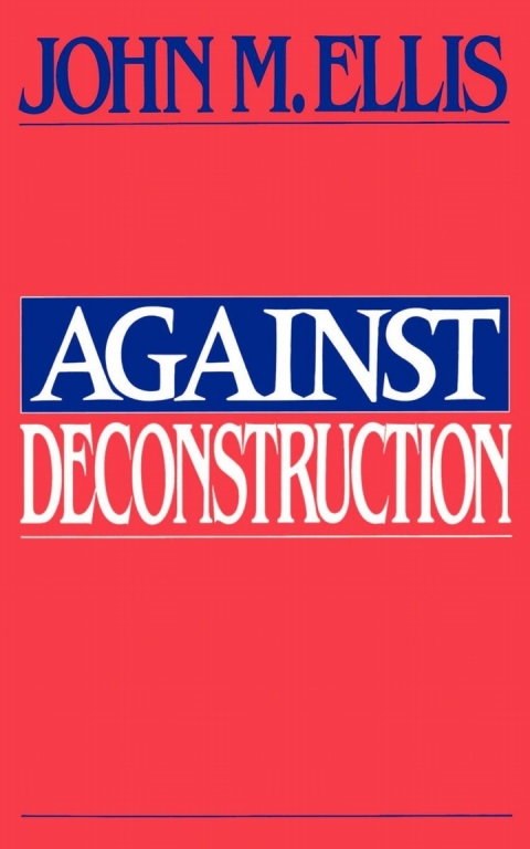 Cover image for book Against Deconstruction