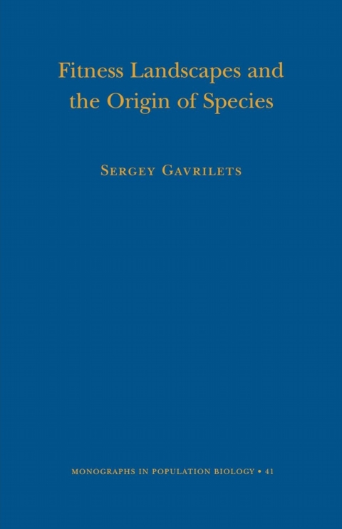 Cover image for book Fitness Landscapes and the Origin of Species