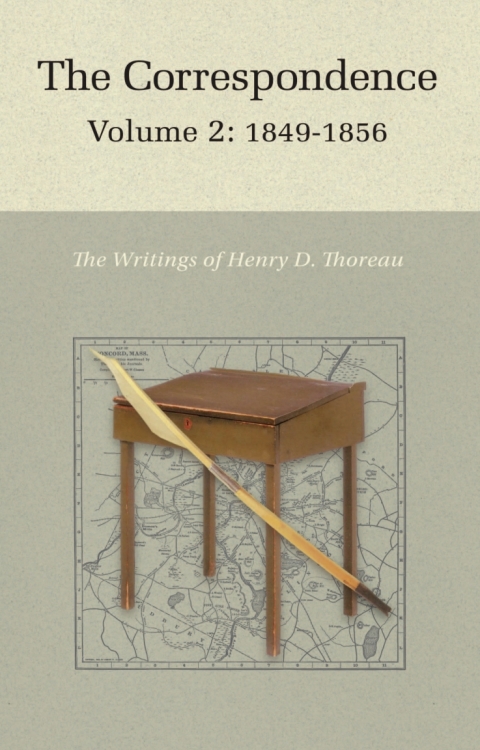 Cover image for book The Correspondence of Henry D. Thoreau