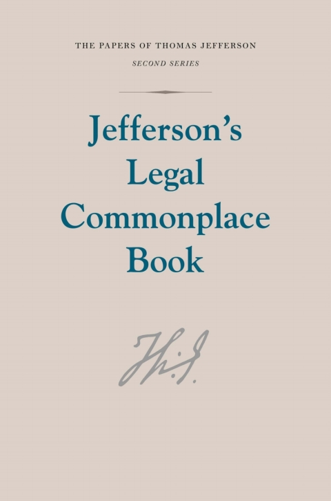 Cover image for book Jefferson's Legal Commonplace Book