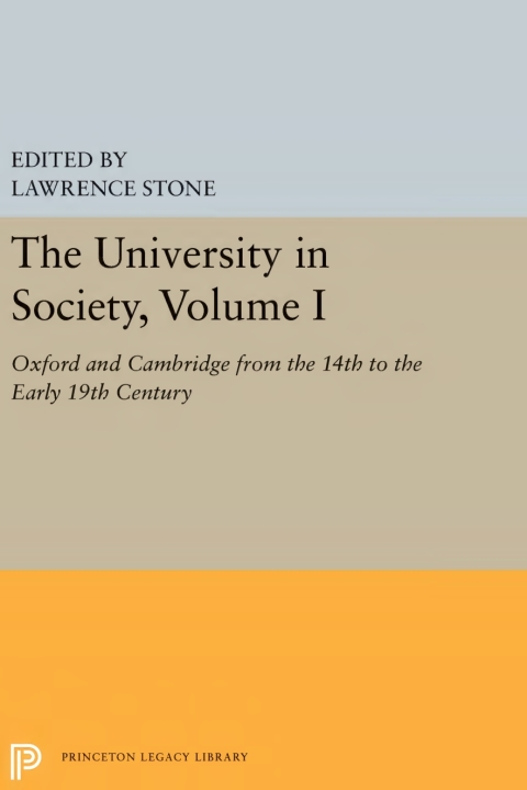 Cover image for book The University in Society, Volume I