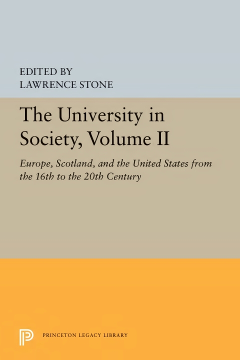 Cover image for book The University in Society, Volume II