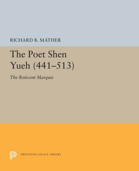 Cover image for book The Poet Shen Yueh (441-513)