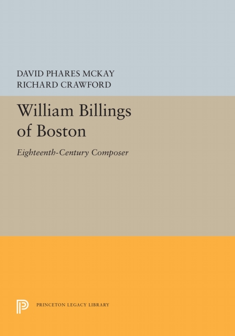 Cover image for book William Billings of Boston