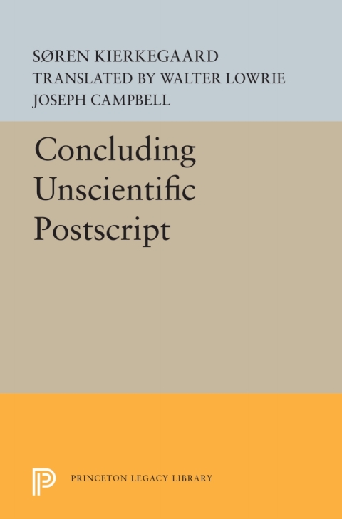 Cover image for book Concluding Unscientific Postscript