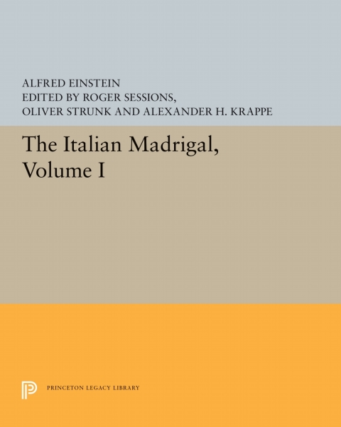 Cover image for book The Italian Madrigal
