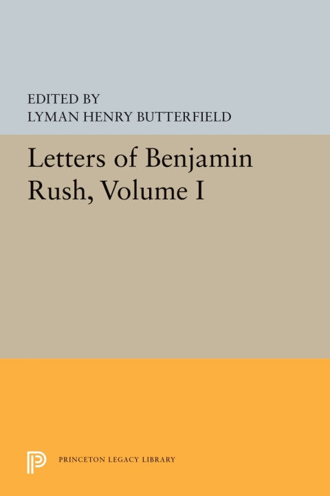 Cover image for book Letters of Benjamin Rush