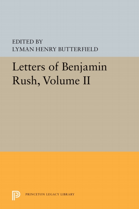 Cover image for book Letters of Benjamin Rush
