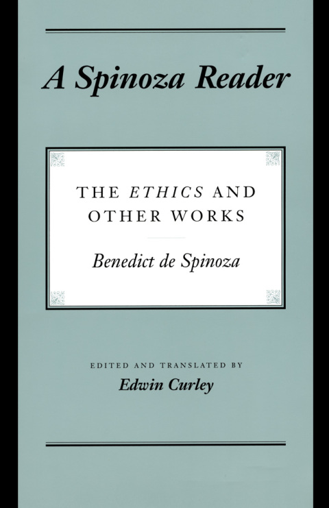 Cover image for book A Spinoza Reader