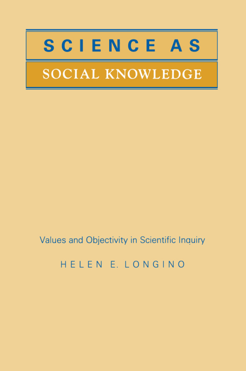 Cover image for book Science as Social Knowledge