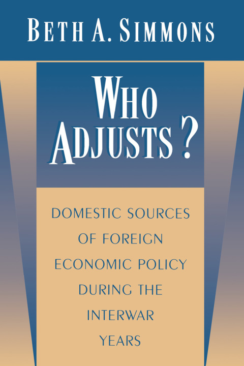 Cover image for book Who Adjusts?