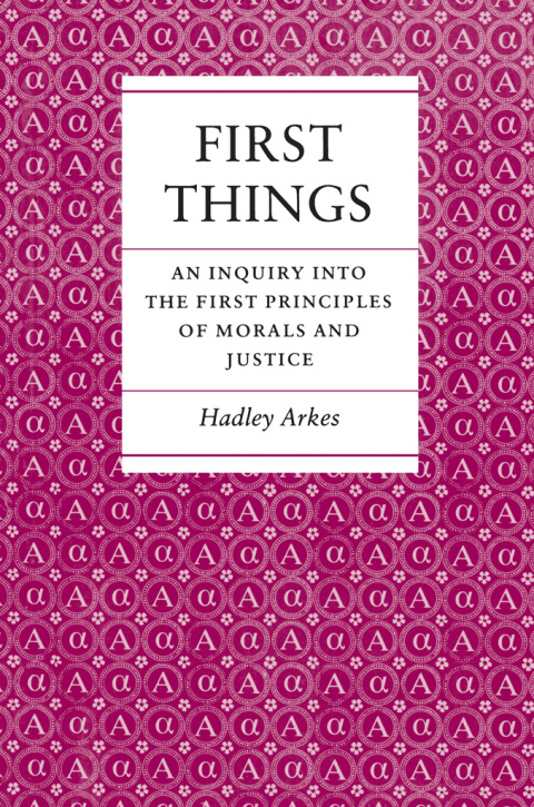 Cover image for book First Things